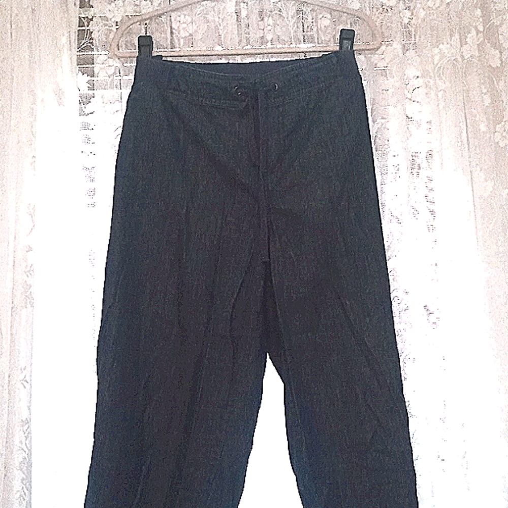 Denim capri